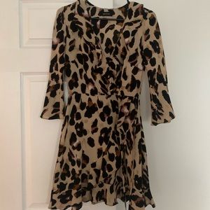 Pretty little thing leopard print dress